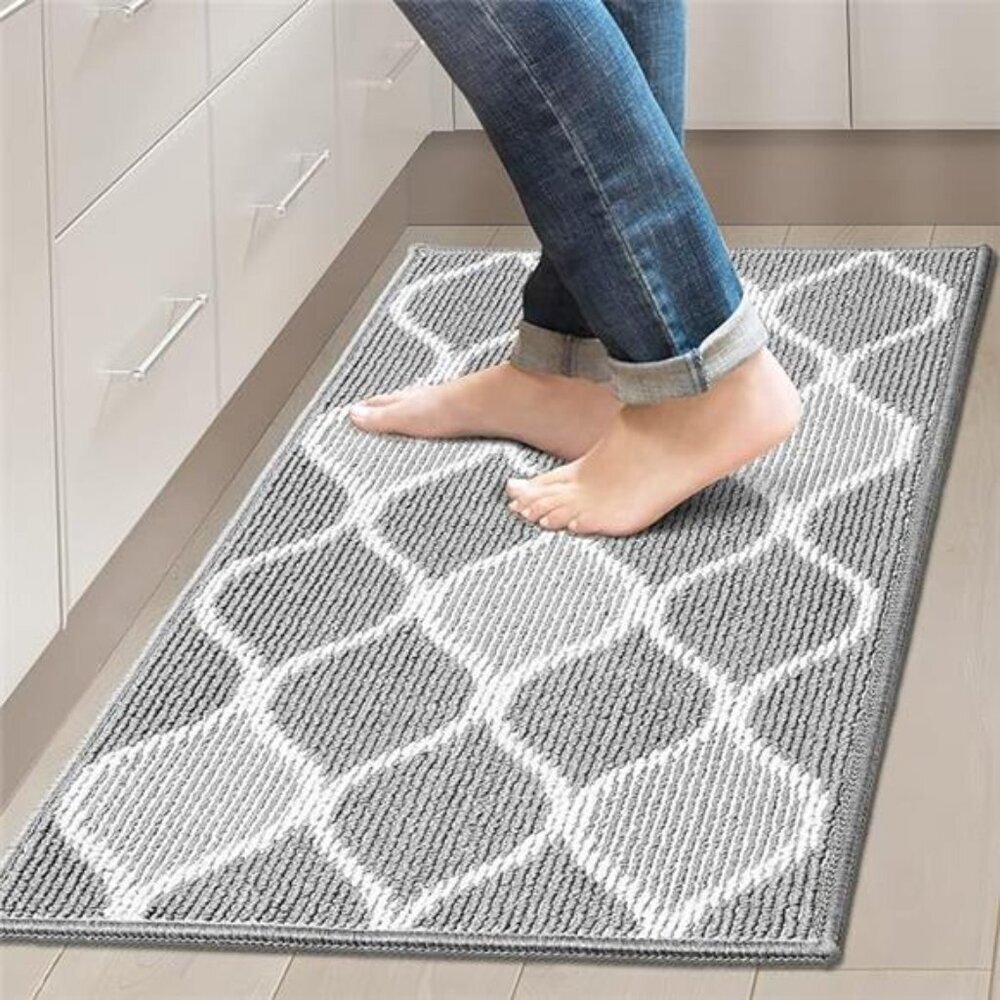 Kitchen Rugs and Mats, Non Skid Kitchen Runner Rug Absorbent Resist Dirt Kitchen - Picture 6 of 6